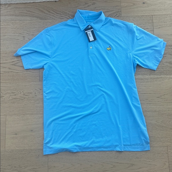 Masters Light Blue Golf Polo Shirt - Picture 4 of 6